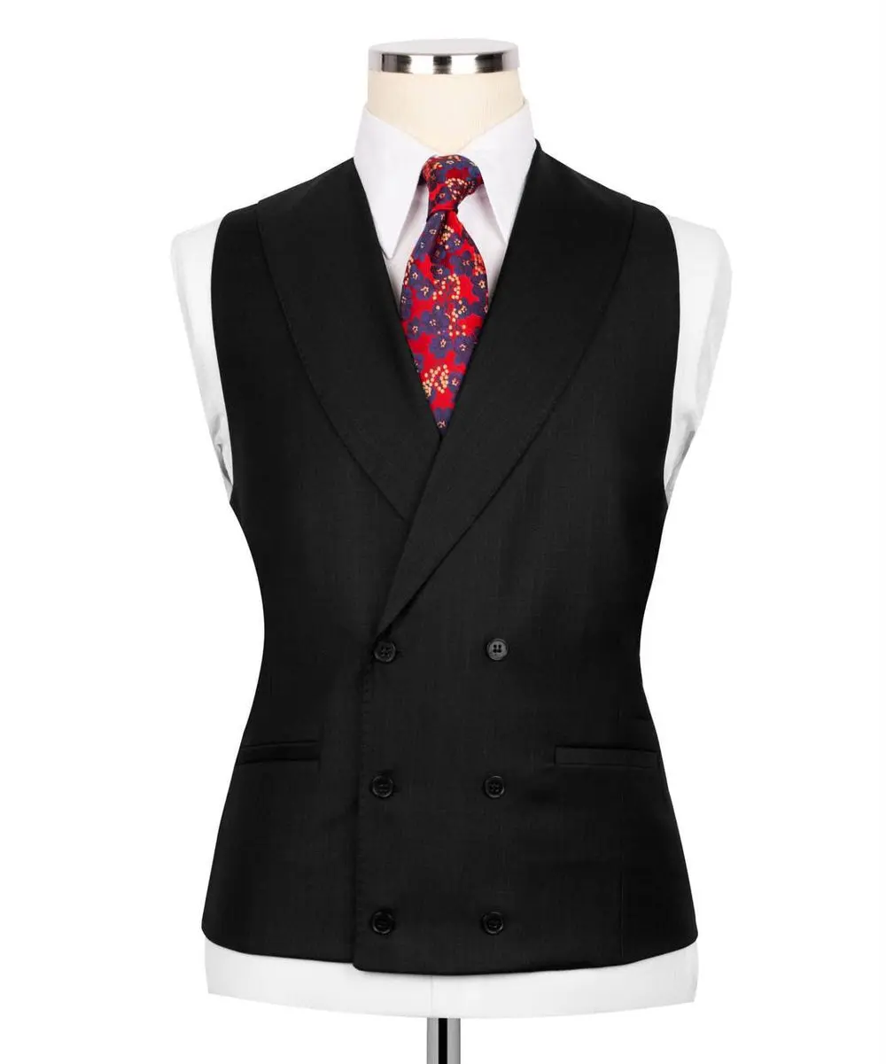 Classic 3-Piece Black Suit Set for Men — photograph 5