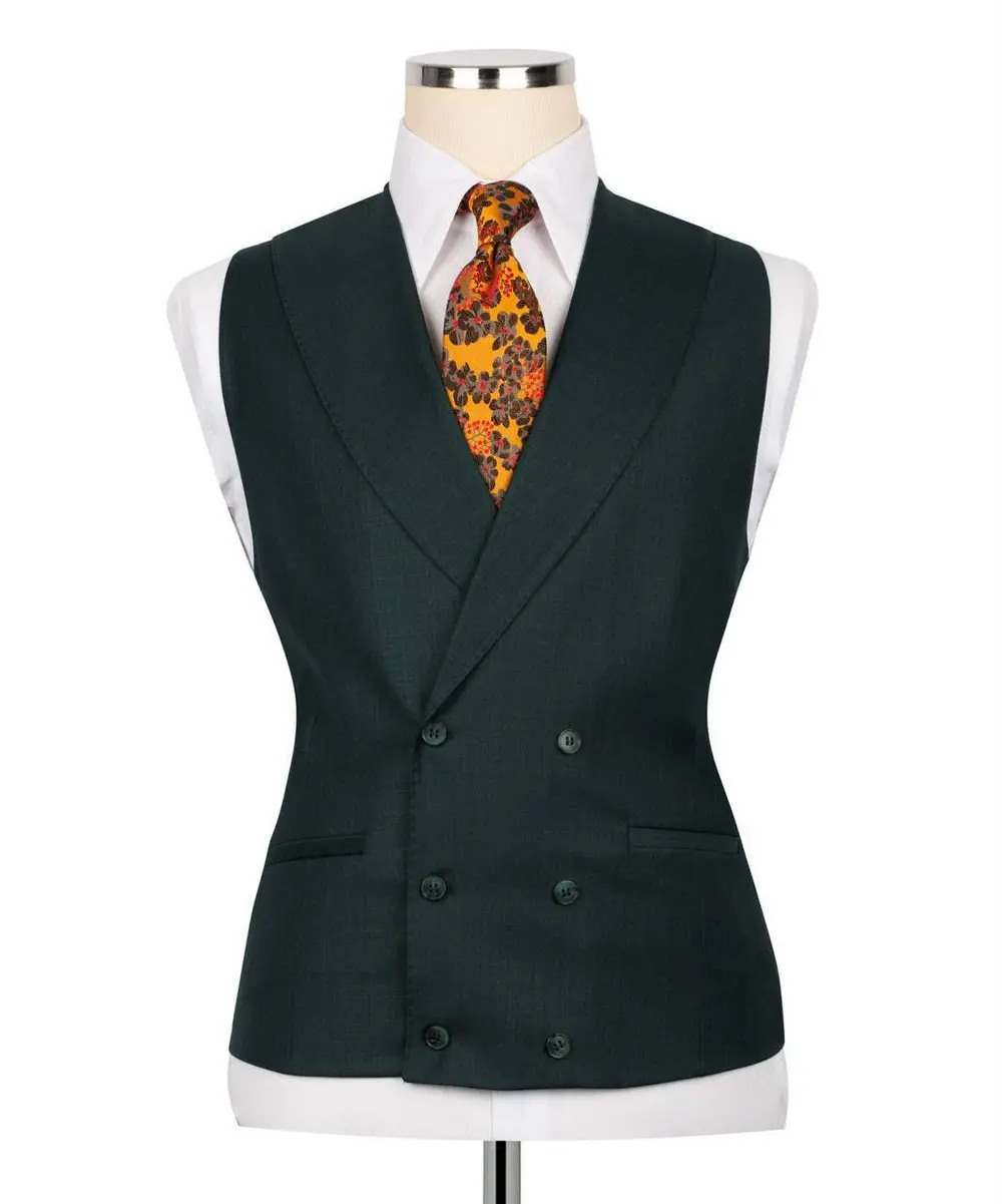 Classic 3-Piece Green Suit Set for Men — photograph 5