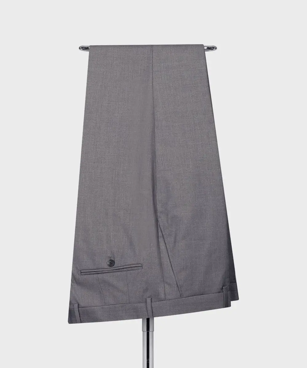 Classic 3-Piece Grey Suit Set for Men — photograph 6