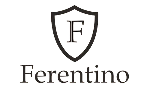 Ferentino — shield and wordmark logo