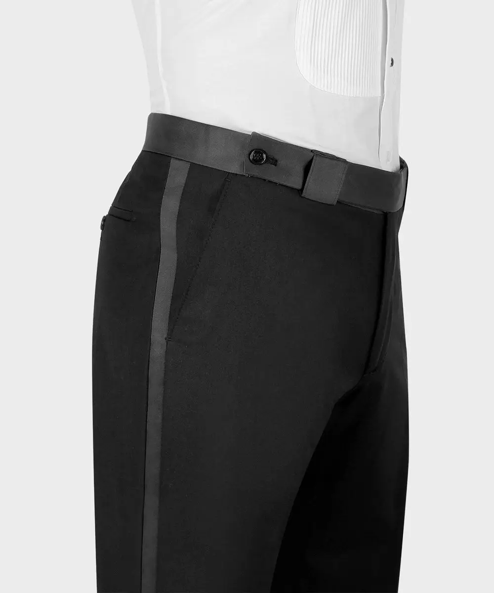 Men's 2 Piece Brown Tuxedo Double Breasted Shiny — photograph 4