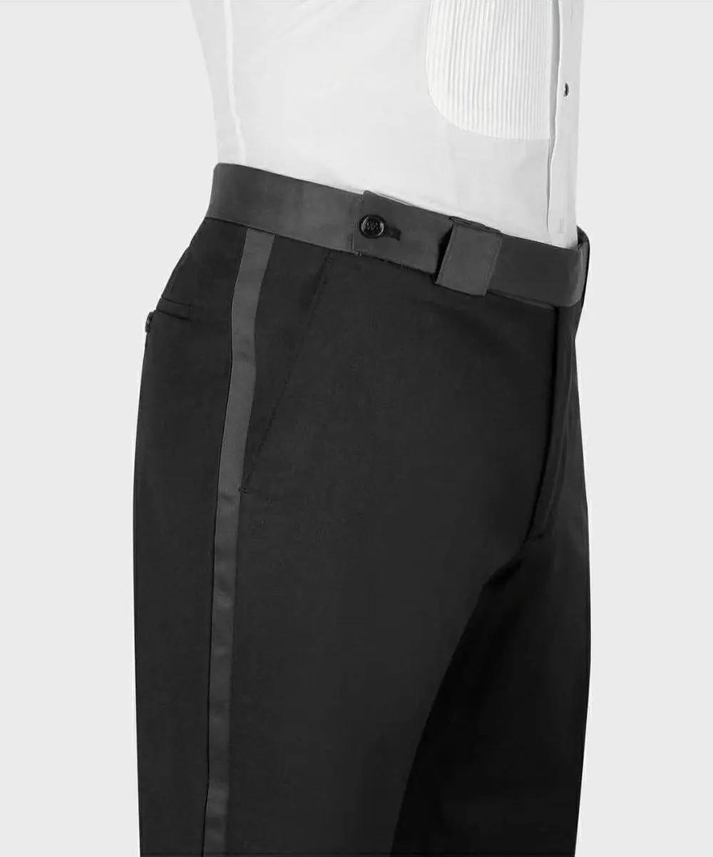 Men's 3 Piece Green/BlackTuxedo Suit — photograph 6