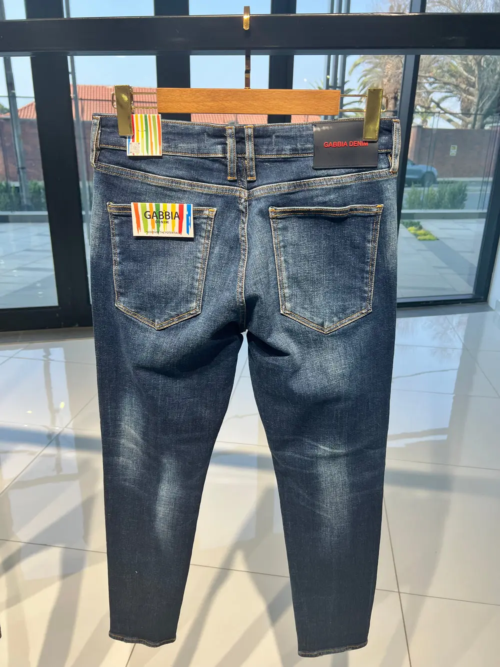 Men's Jeans Blue — photograph 2