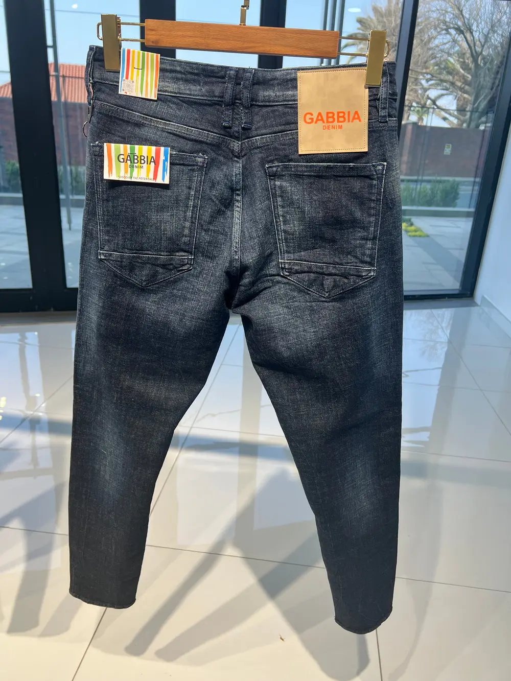 Men's Jeans Navy Blue — photograph 2