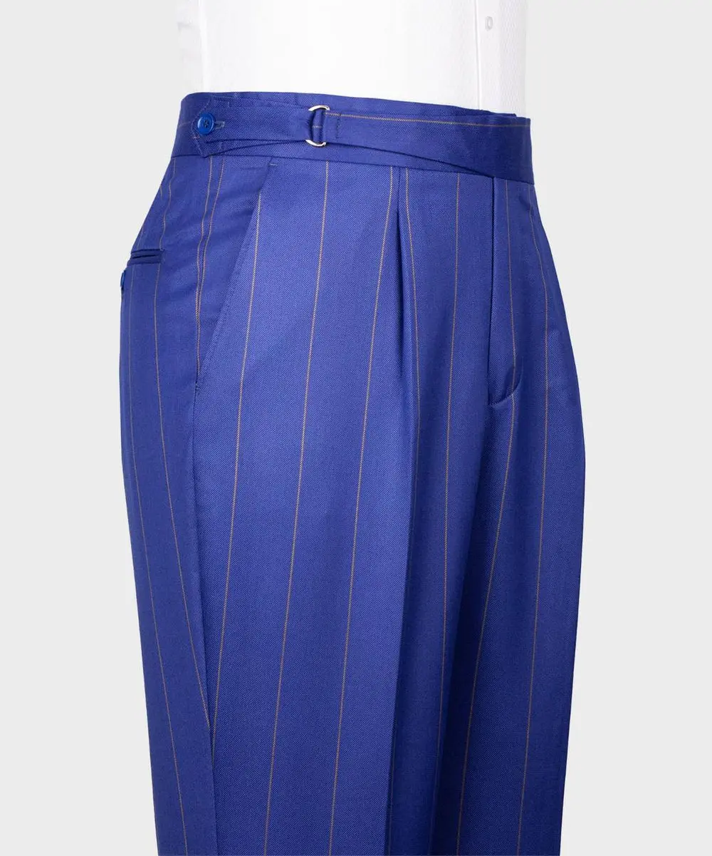 Men's Suit -2 Piece Double Breasted Stripy — photograph 4