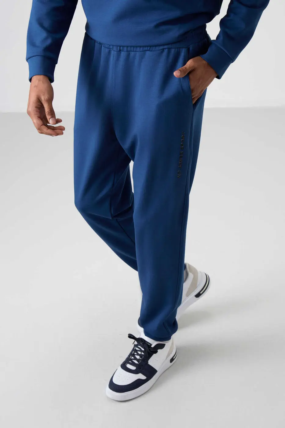 Men's Parliament Blue Soft Fit Tracksuit Set — photograph 6
