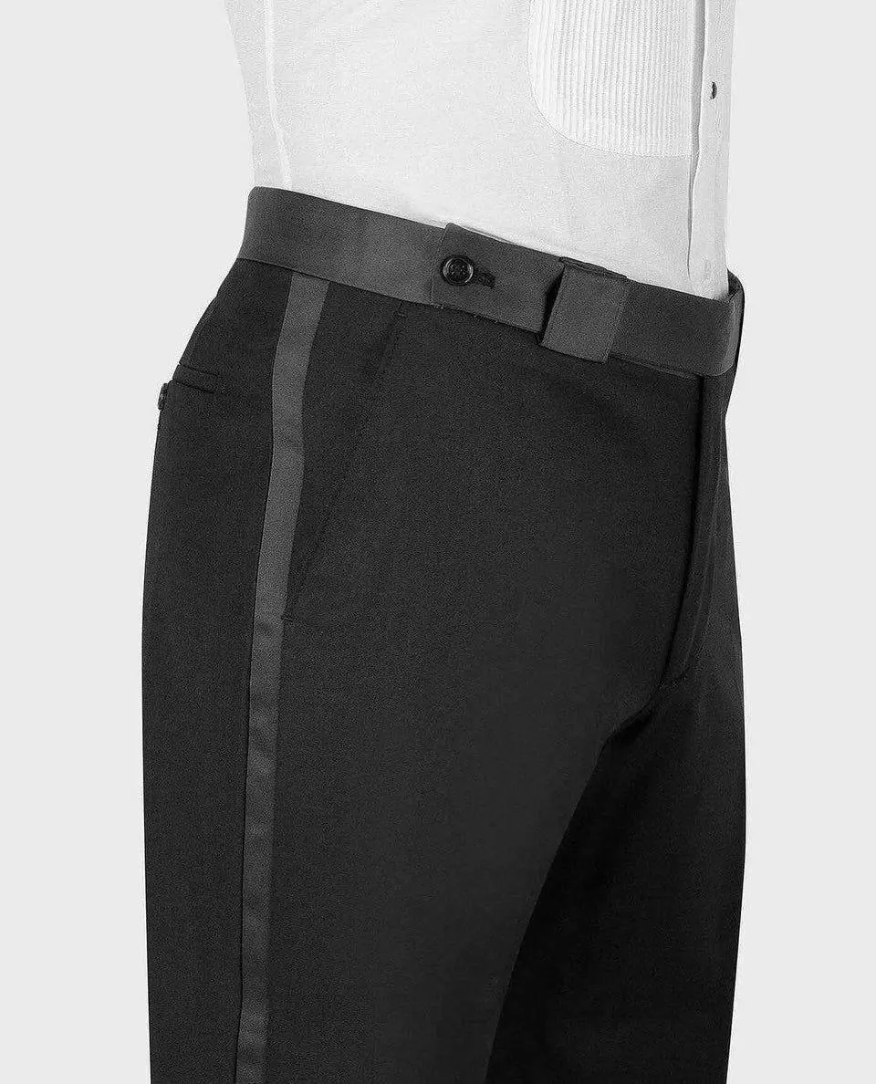 Men's Tuxedo Silver Pattern with Black Collar — photograph 6