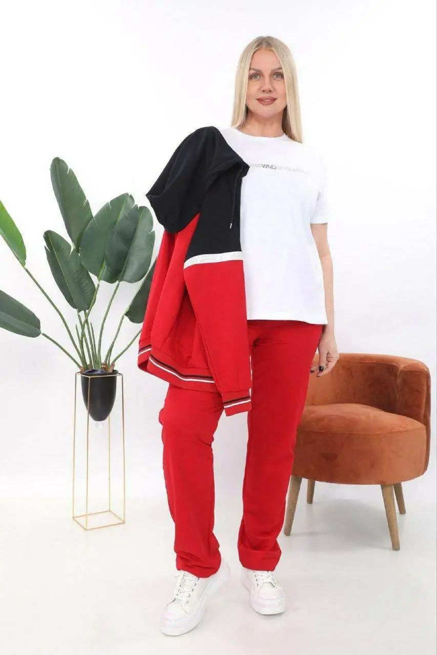 Women's 3-Piece Tracksuit Set — photograph 1