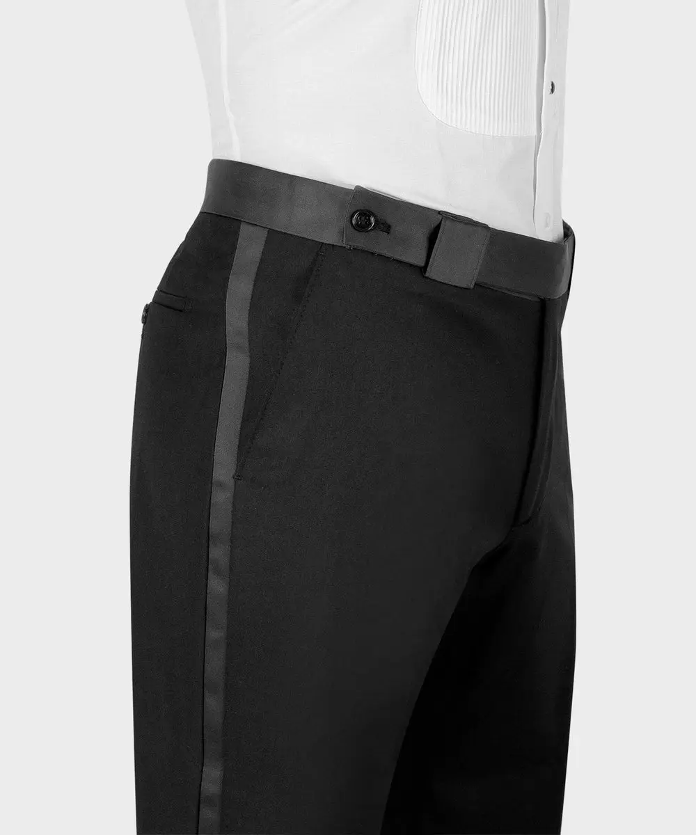 Two Piece Shiny Black Tuxedo — photograph 4