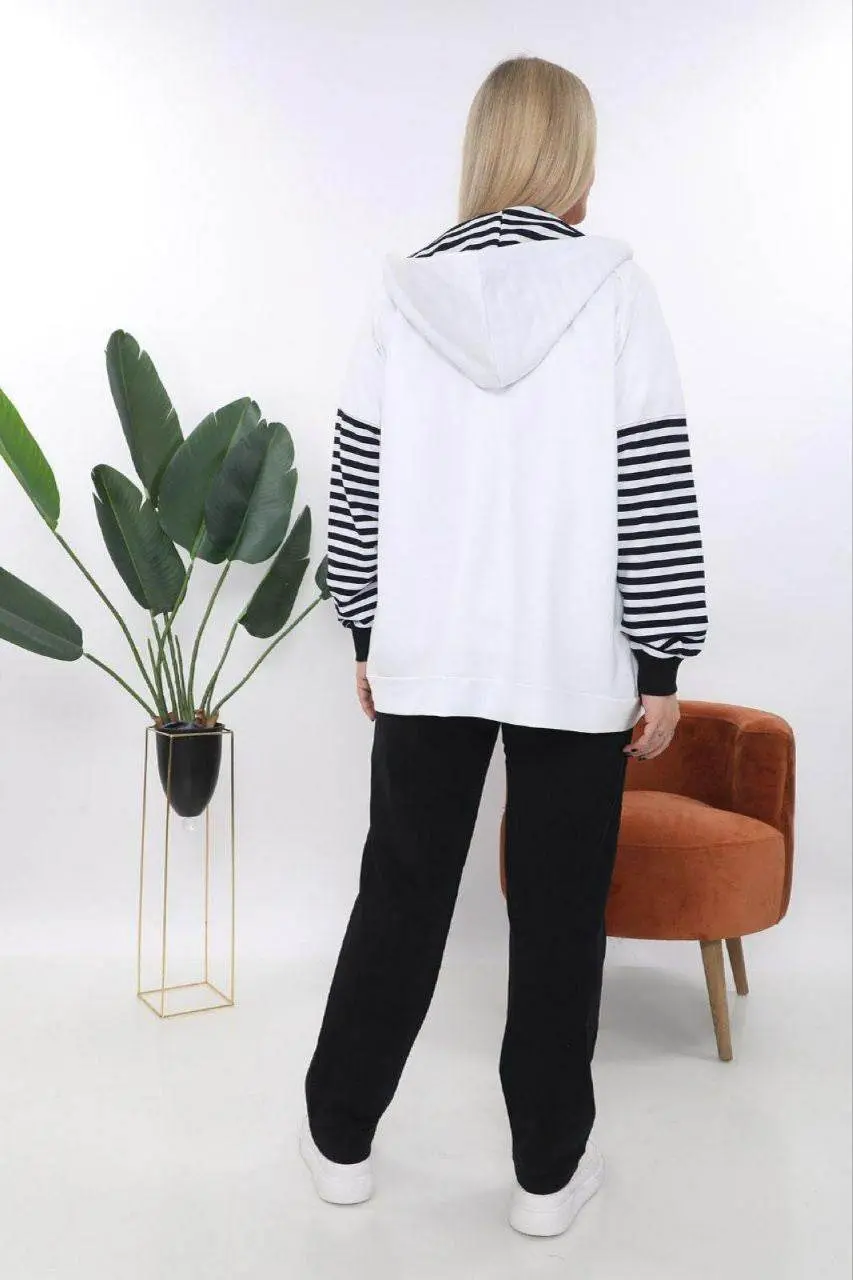 Women's 3-Piece- Plus Size- Tracksuit Set — photograph 7